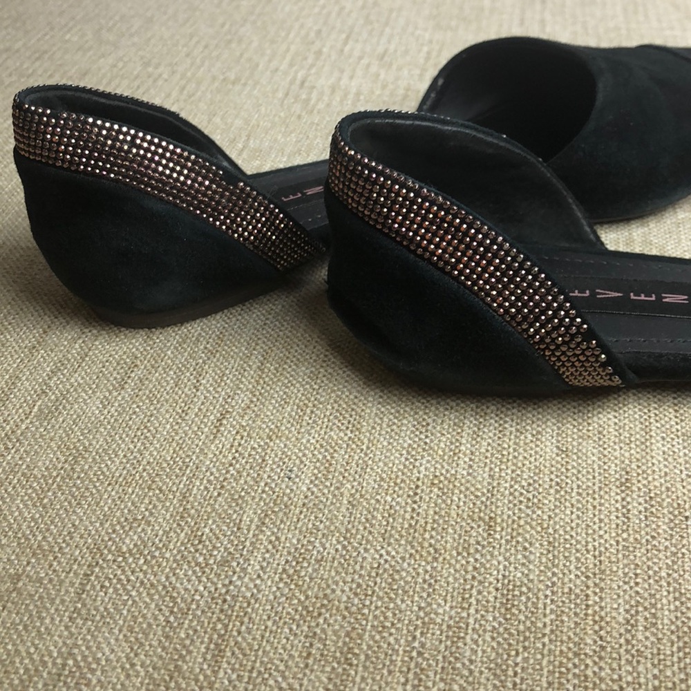 Steven By Steve Madden Vampy Black Multi Flat - image 5